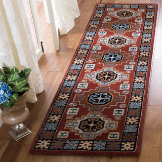 Safavieh Heritage 744 Red/Black Area Rug Room Scene Feature