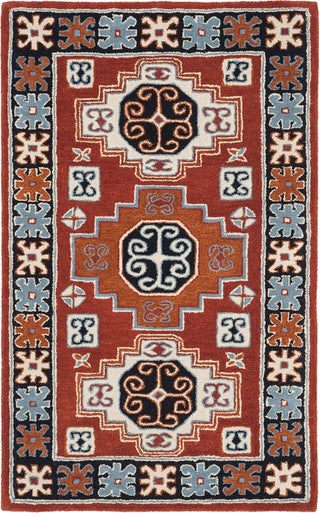 Safavieh Heritage 744 Red/Black Area Rug main image