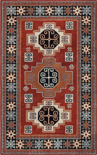 Safavieh Heritage 744 Red/Black Area Rug Main