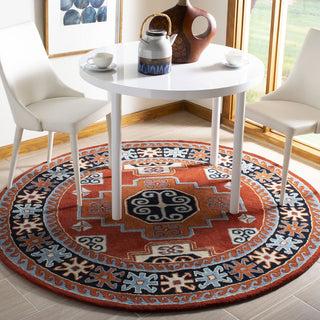 Safavieh Heritage 744 Red/Black Area Rug Room Scene