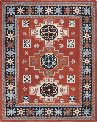 Safavieh Heritage 744 Red/Black Area Rug Main