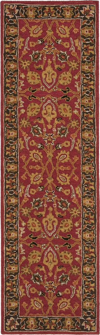 Safavieh Heritage 745 Red/Gold Area Rug Runner