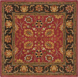 Safavieh Heritage 745 Red/Gold Area Rug Square