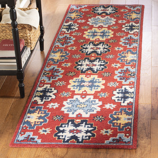 Safavieh Heritage 746 Red/Blue Area Rug Room Scene Feature