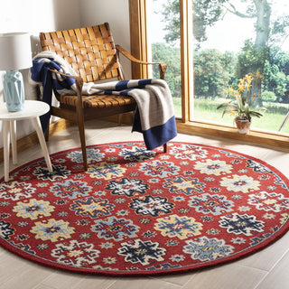 Safavieh Heritage 746 Red/Blue Area Rug Room Scene