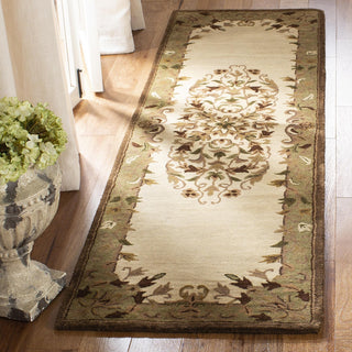 Safavieh Heritage 756 Sage Area Rug Room Scene Feature