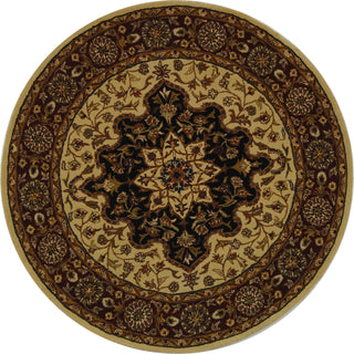 Safavieh Heritage 760 Ivory/Red Area Rug Round