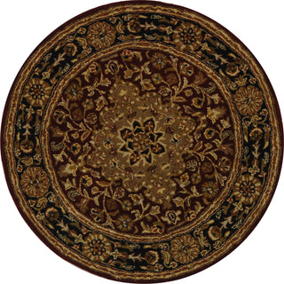 Safavieh Heritage 760 Red/Black Area Rug Round