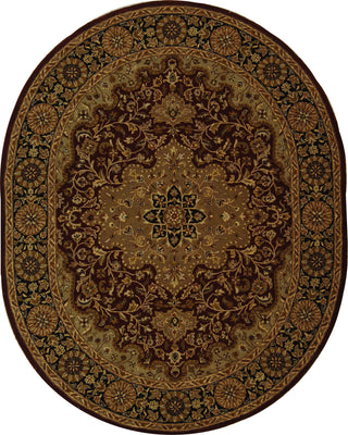 Safavieh Heritage 760 Red/Black Area Rug 