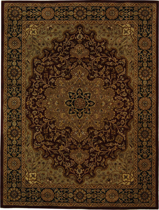 Safavieh Heritage 760 Red/Black Area Rug 