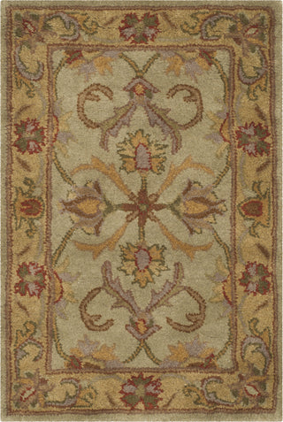 Safavieh Heritage 811 Green/Gold Area Rug 