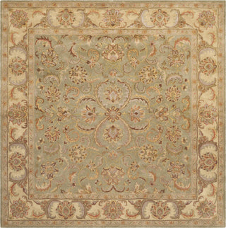 Safavieh Heritage 811 Green/Gold Area Rug Square