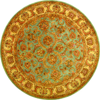 Safavieh Heritage 811 Blue/Beige Area Rug Round