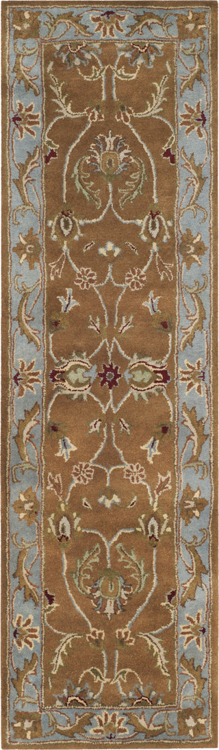 Safavieh Heritage 812 Brown/Blue Area Rug Runner