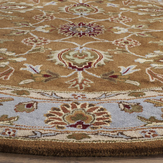 Safavieh Heritage 812 Brown/Blue Area Rug Detail