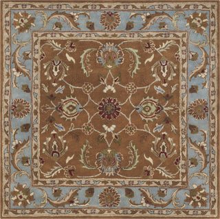 Safavieh Heritage 812 Brown/Blue Area Rug Square