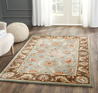 Safavieh Heritage 812 Blue/Brown Area Rug Room Scene Feature