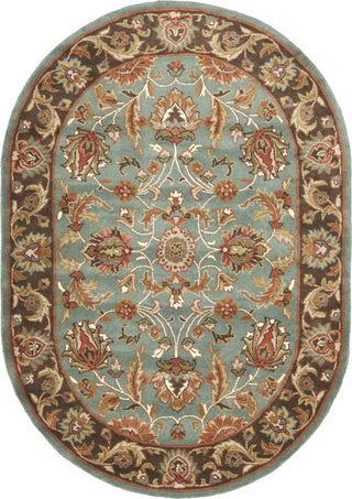 Safavieh Heritage 812 Blue/Brown Area Rug 