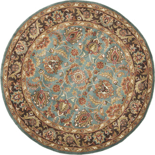 Safavieh Heritage 812 Blue/Brown Area Rug Round