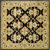Safavieh Heritage 817 Black/Ivory Area Rug Square