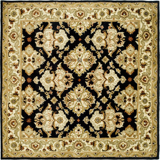 Safavieh Heritage 817 Black/Ivory Area Rug Square