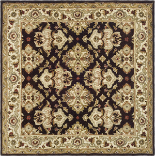 Safavieh Heritage 817 Espresso/Ivory Area Rug Square