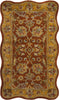 Safavieh Heritage 820 Red/Natural Area Rug 