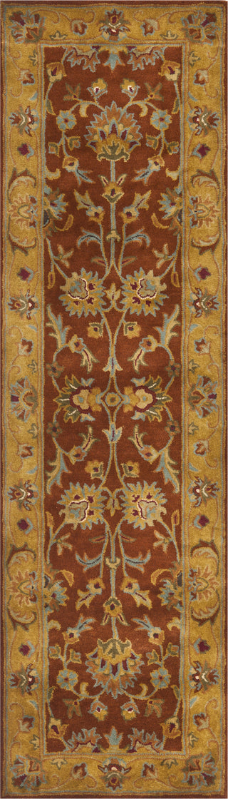 Safavieh Heritage 820 Red/Natural Area Rug Runner