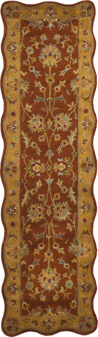 Safavieh Heritage 820 Red/Natural Area Rug 