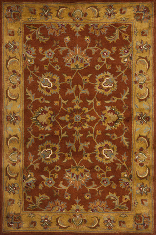 Safavieh Heritage 820 Red/Natural Area Rug Main