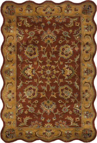 Safavieh Heritage 820 Red/Natural Area Rug 