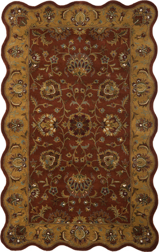 Safavieh Heritage 820 Red/Natural Area Rug 