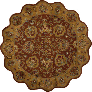 Safavieh Heritage 820 Red/Natural Area Rug 