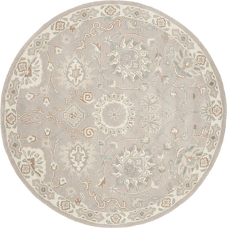 Safavieh Heritage 824 Silver/Ivory Area Rug Round