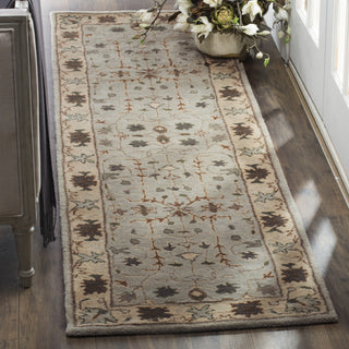 Safavieh Heritage 864 Green/Beige Area Rug Room Scene Feature