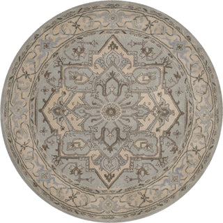 Safavieh Heritage 866 Beige/Grey Area Rug Round