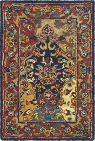 Safavieh Heritage 911 Multi/Burgundy Area Rug 