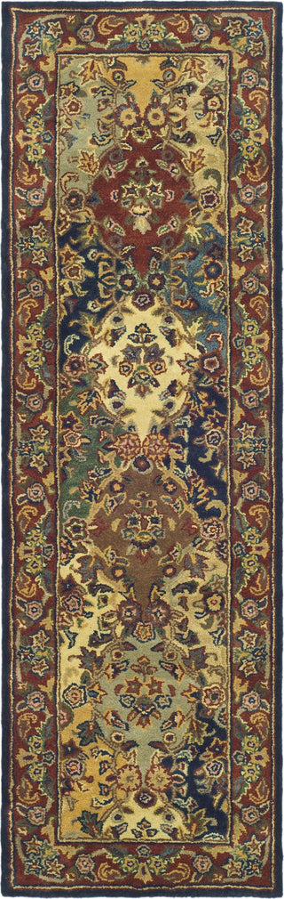 Safavieh Heritage 911 Multi/Burgundy Area Rug Runner