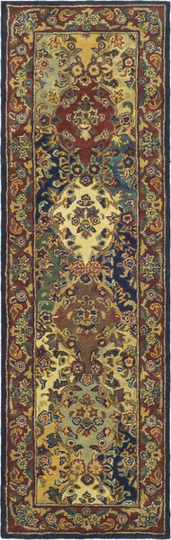 Safavieh Heritage 911 Multi/Burgundy Area Rug – Incredible Rugs and Decor