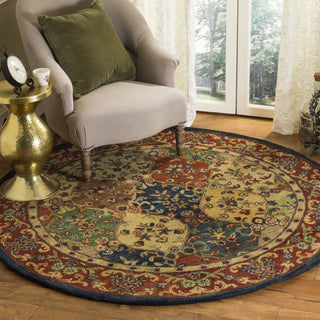 Safavieh Heritage 911 Beige/Burgundy Area Rug Room Scene