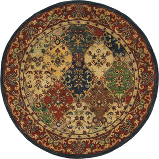 Safavieh Heritage 911 Beige/Burgundy Area Rug Round