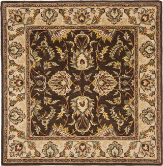 Safavieh Heritage 912 Brown/Ivory Area Rug Square