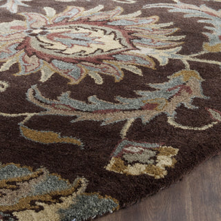 Safavieh Heritage 921 Brown/Gold Area Rug Detail