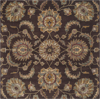 Safavieh Heritage 921 Brown/Gold Area Rug Square