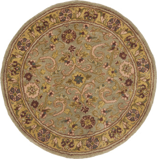 Safavieh Heritage 924 Grey/Gold Area Rug Round