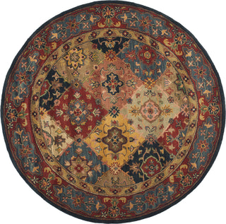 Safavieh Heritage 926 Red/Multi Area Rug Round