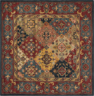 Safavieh Heritage 926 Red/Multi Area Rug Square