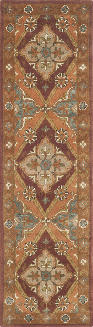 Safavieh Heritage 948 Rust Area Rug Runner