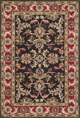 Safavieh Heritage 951 Chocolate/Red Area Rug Main