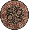 Safavieh Heritage 951 Chocolate/Red Area Rug Round